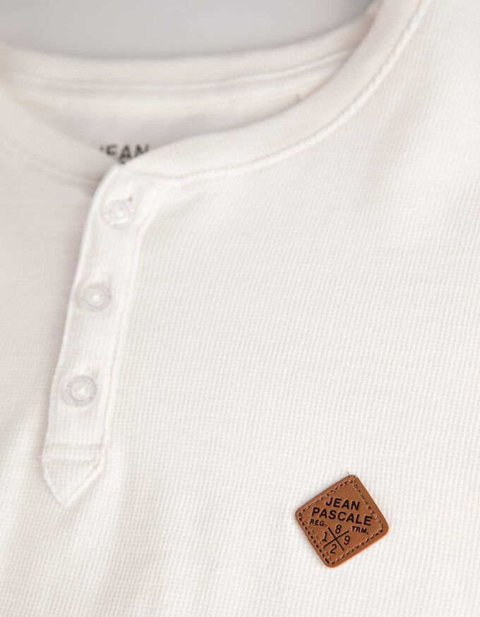 Langarmshirt - Labelpatch