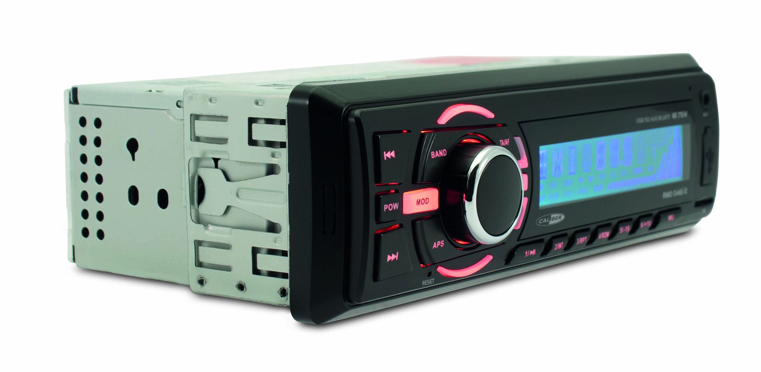 RMD046BT-2 Autoradio mit Bluetooth, USB und SD 4x75watt 1 DIN BLACK