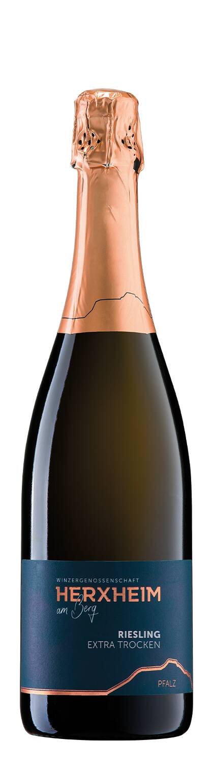 Winzergenossenschaft Herxheim am Berg Riesling Sekt extra trocken I 2021
