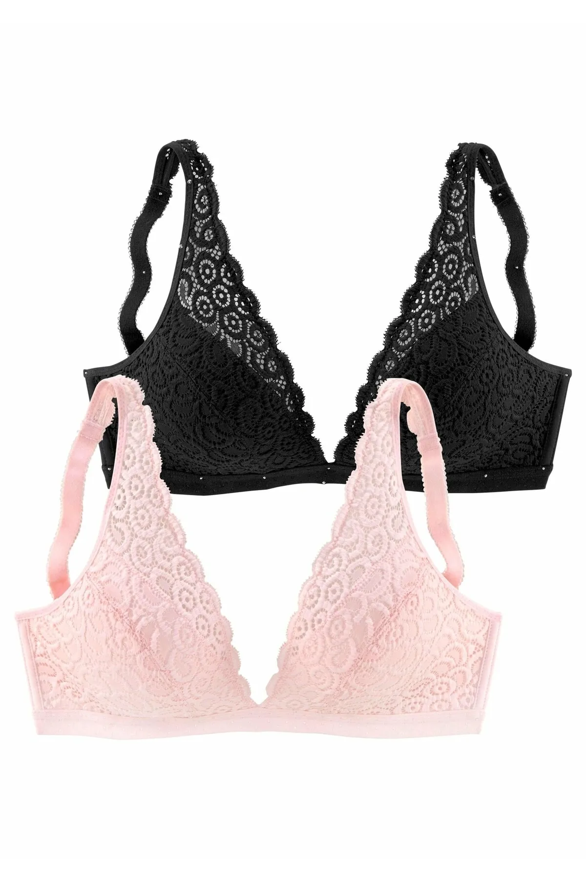 PETITE FLEUR  BH - Weiß - Unifarben