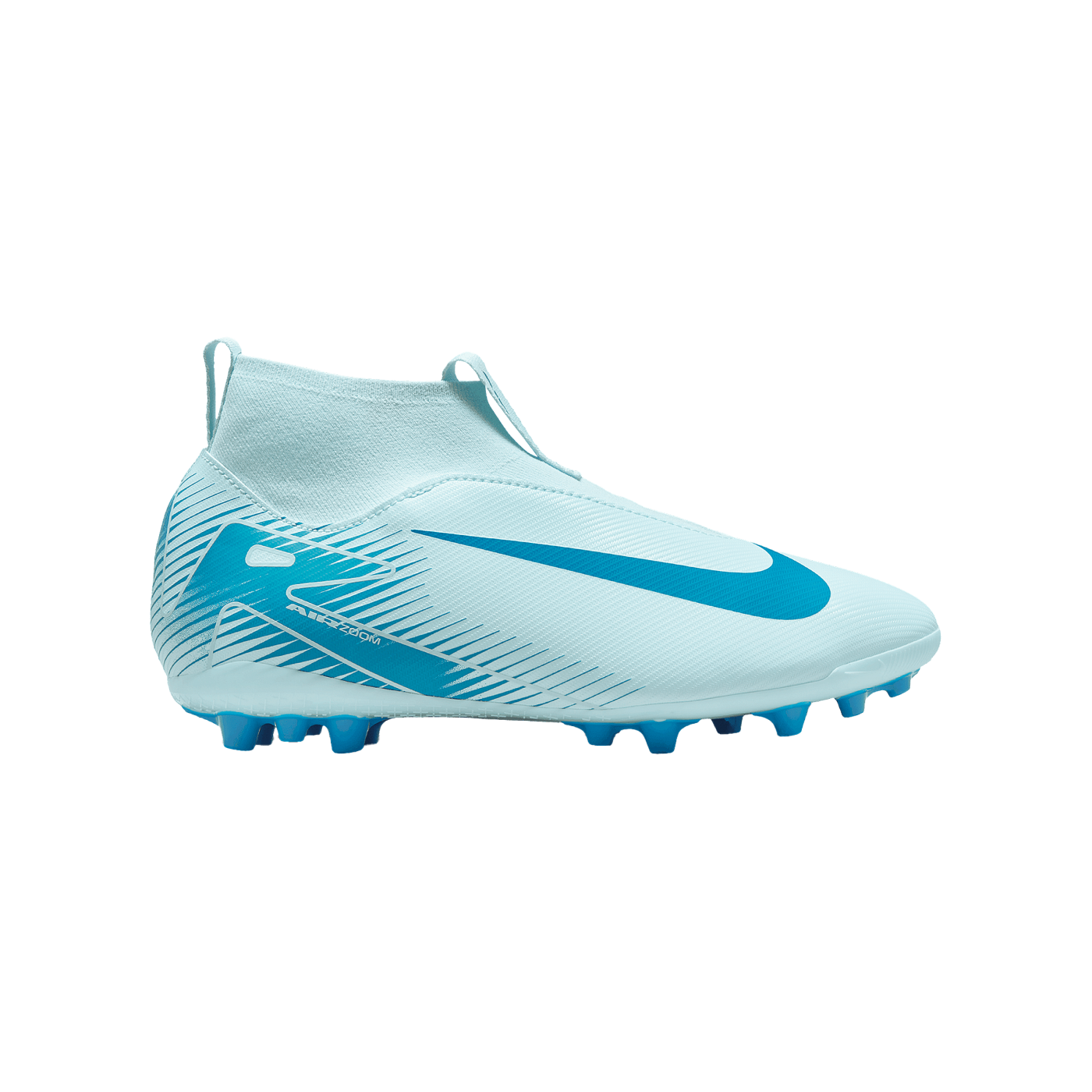 Nike Jr Air Zoom Mercurial Superfly X Academy AG Kids Blau F400