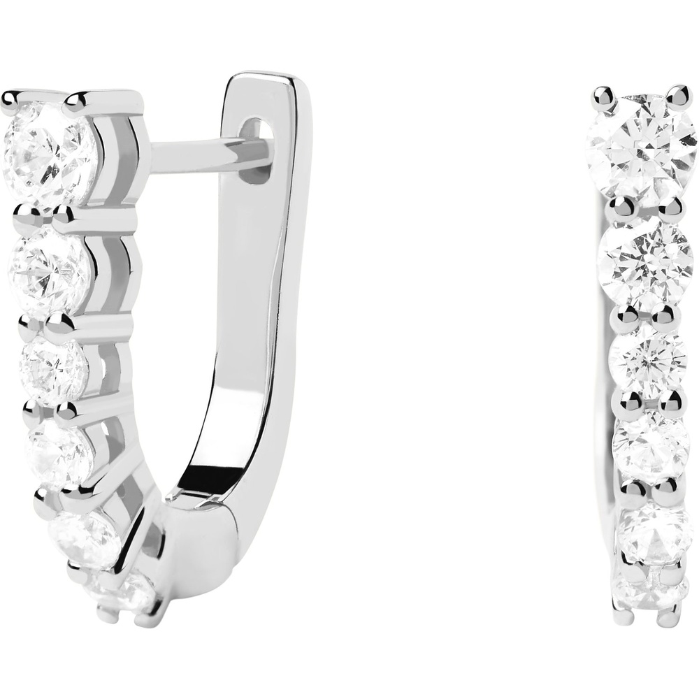 P D Paola Boucles d'oreilles 925 Argent Boucles d'oreilles