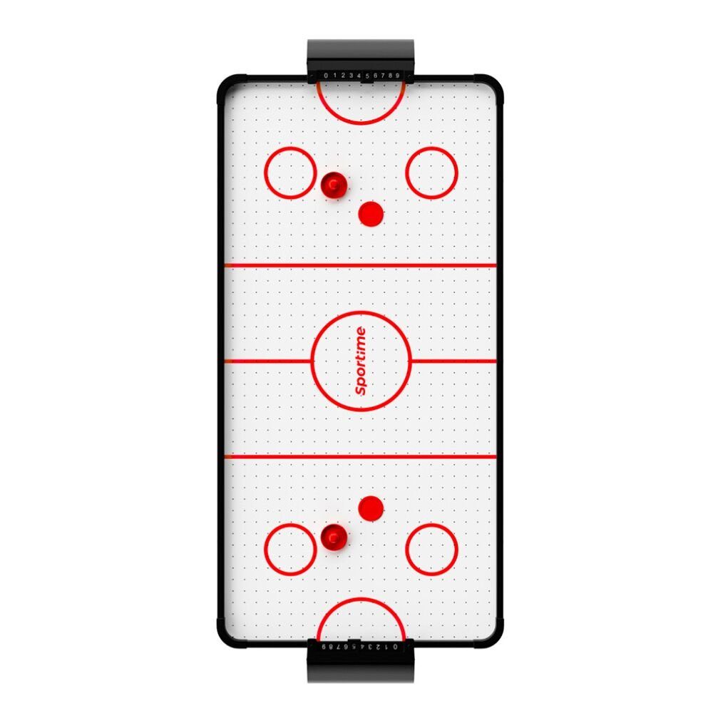 Sportime Air-Hockeytisch Airhockey Attacker 100x48 cm, Kratzfest und pflegeleicht