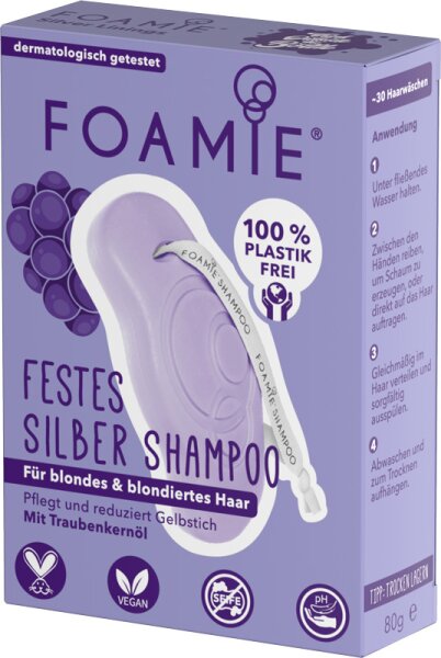 Foamie Silver Linings Festes Shampoo