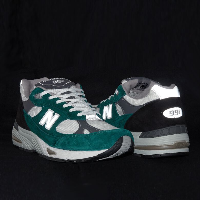 New Balance Wmns W991TLK pacific alloy/black