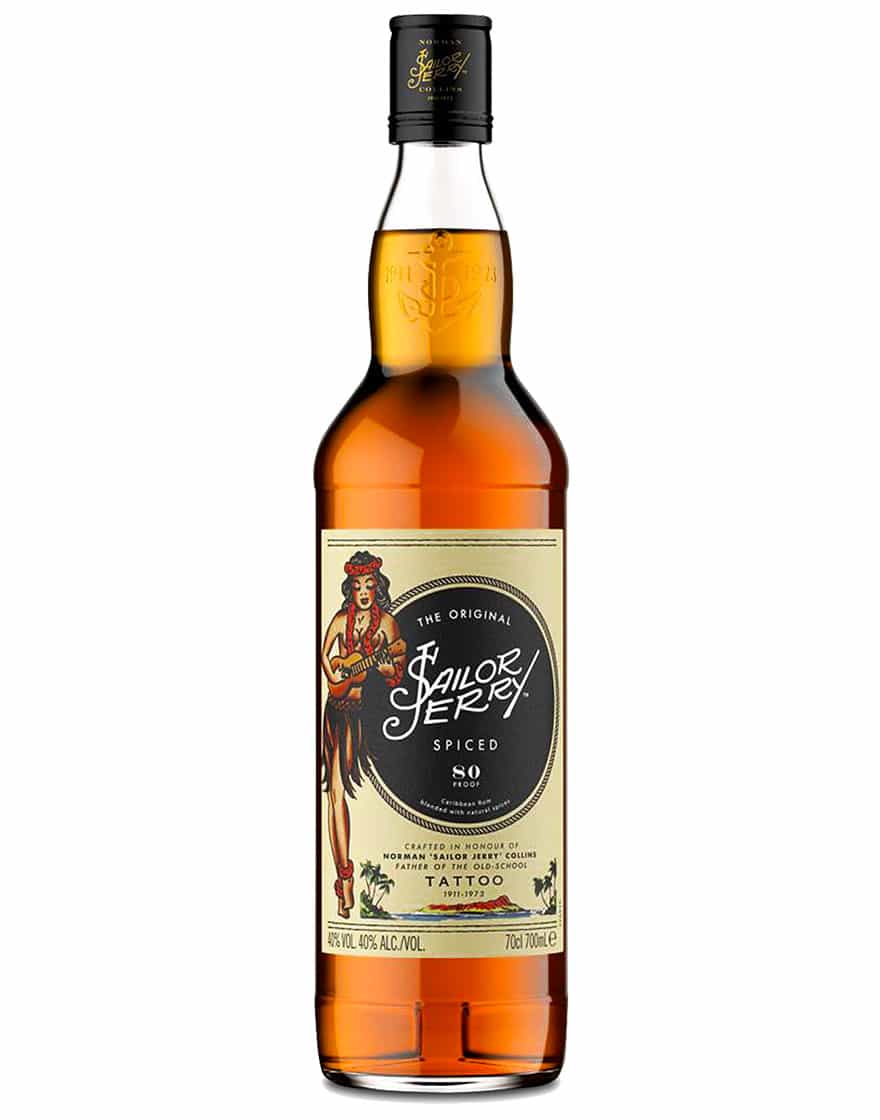 Spiced Caribbean Rum Sailor Jerry 0,7 ℓ