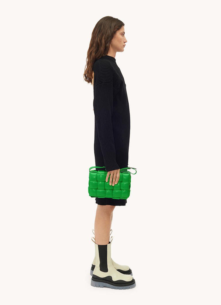 Torba na ramię Bottega Veneta Cassette Padded Lambskin