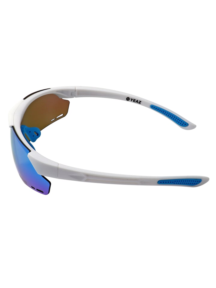 YEAZ SUNUP Magnet-Sport-Sonnenbrille in mattweiß günstig kaufen onesize