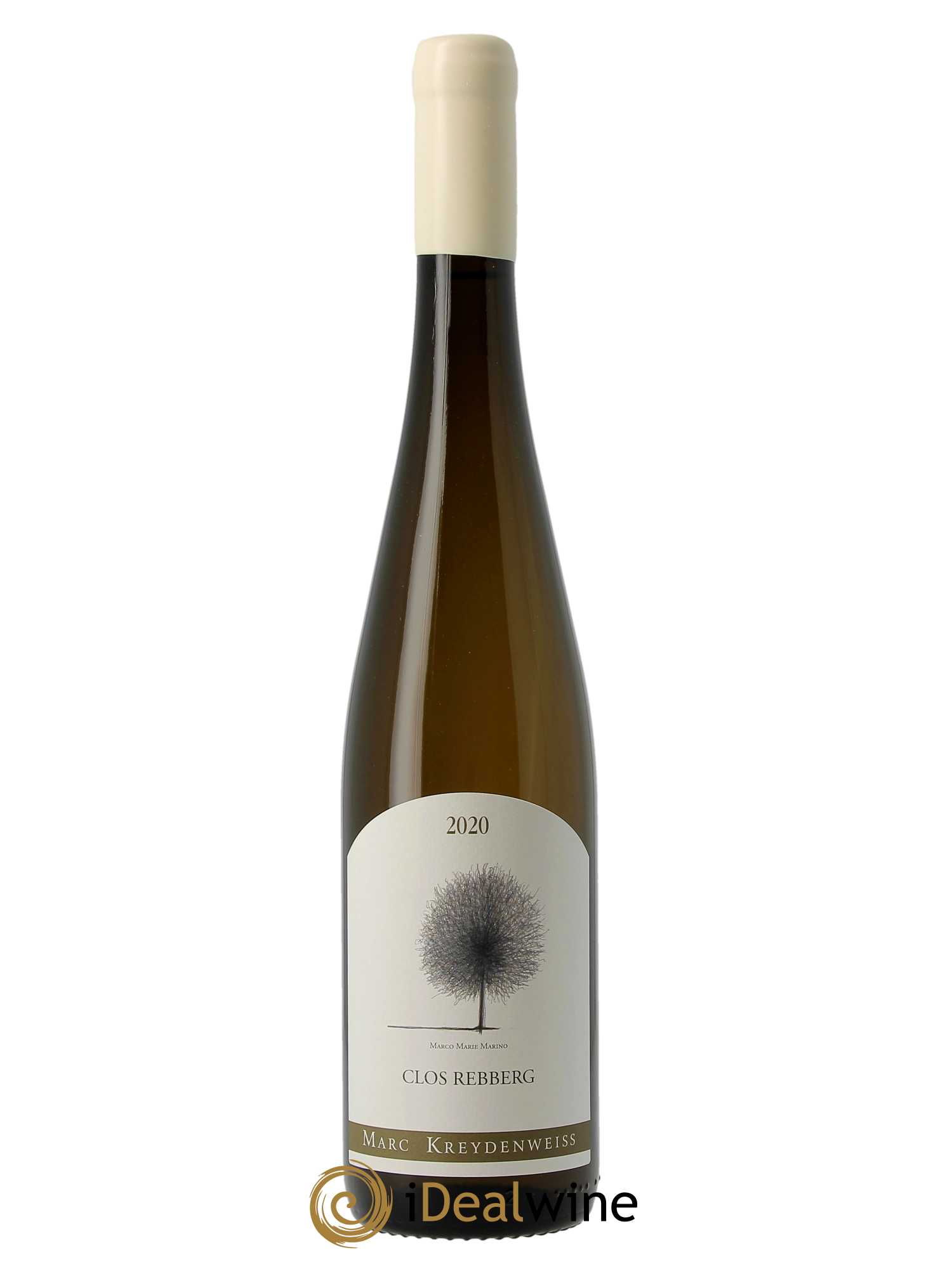 Riesling Cru d'Alsace Clos Rebberg Marc Kreydenweiss  2020 - Lot de 1 Bouteille