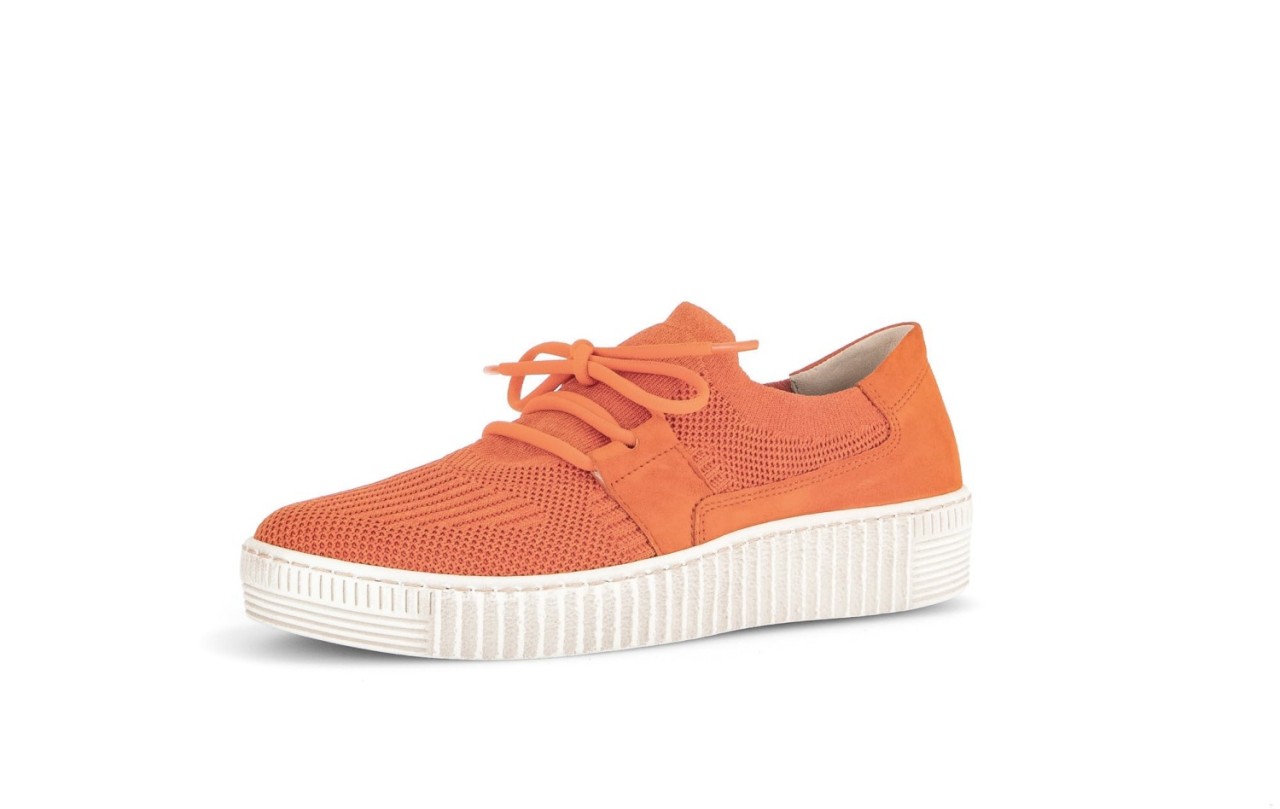 GABOR Freizeit Schnürer orange Gabor Fashion Sneaker low 43.335.43 oran
