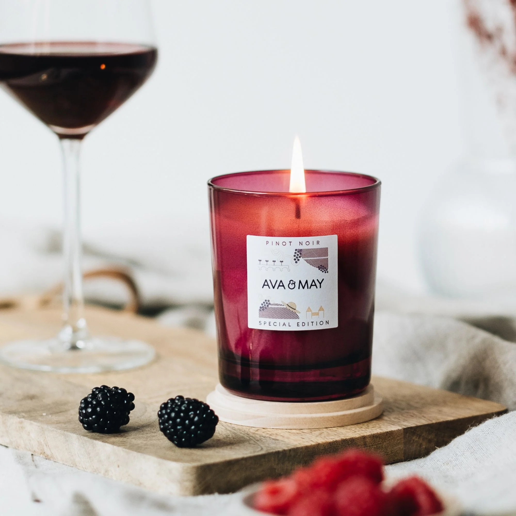 Pinot Noir Kaarsen - Geurkaars