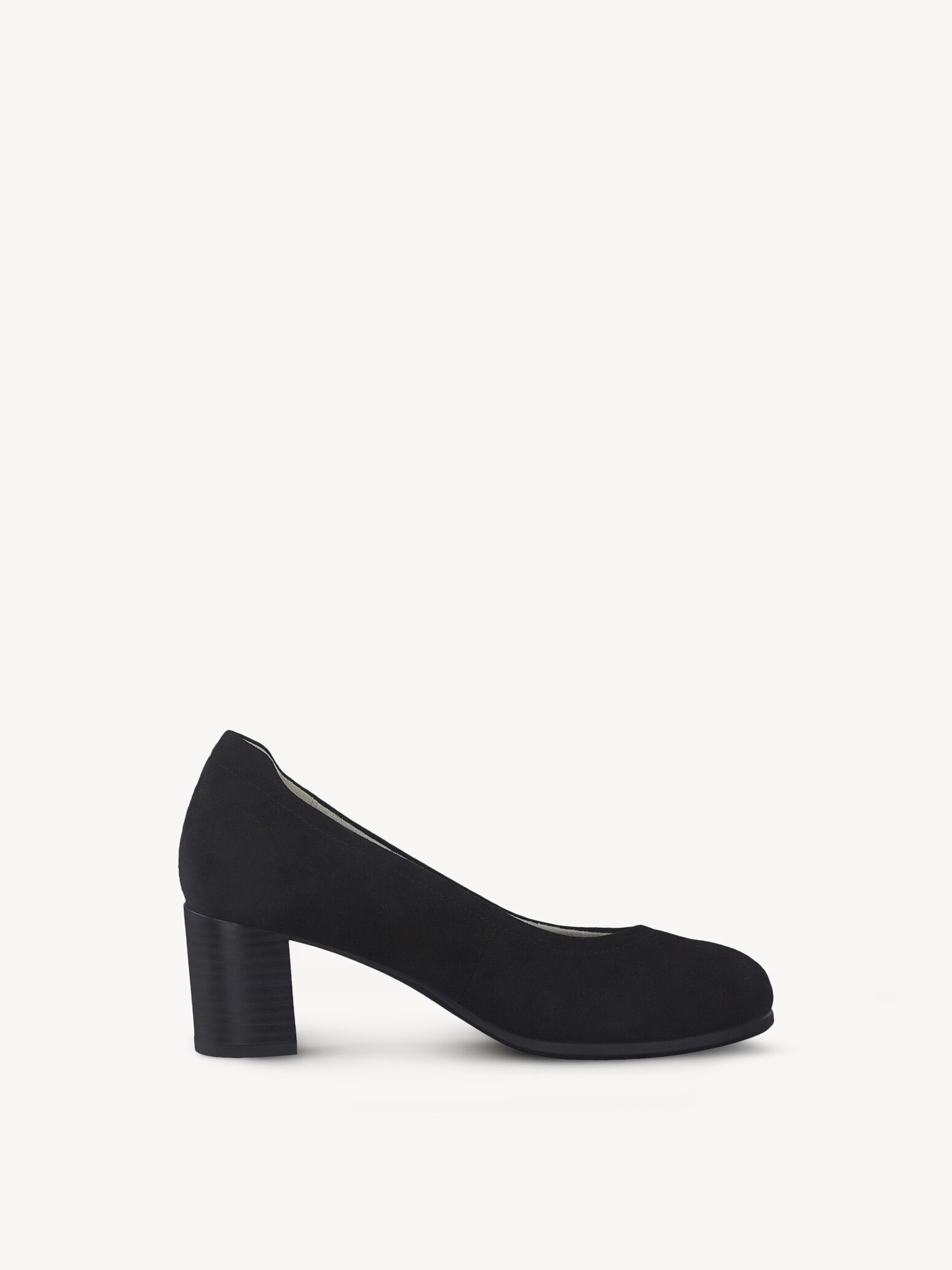 Escarpin en cuir - noir