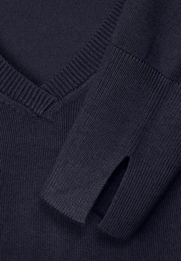 Street One Pullover mit V-Ausschnitt