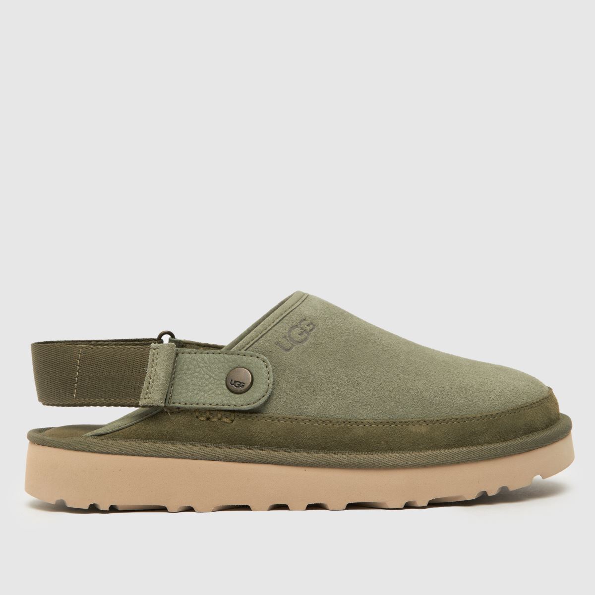 UGG Goldenstar klumpa szandál mohazöldben