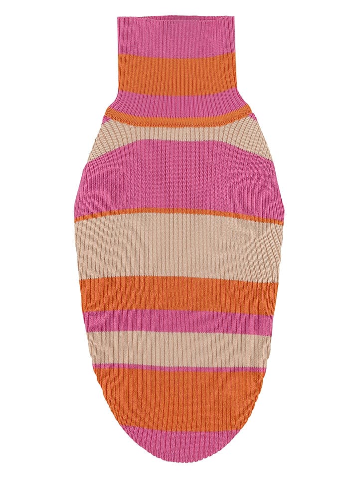 VOV & VUF Hundepullover in Pink/ Orange/ Creme günstig kaufen