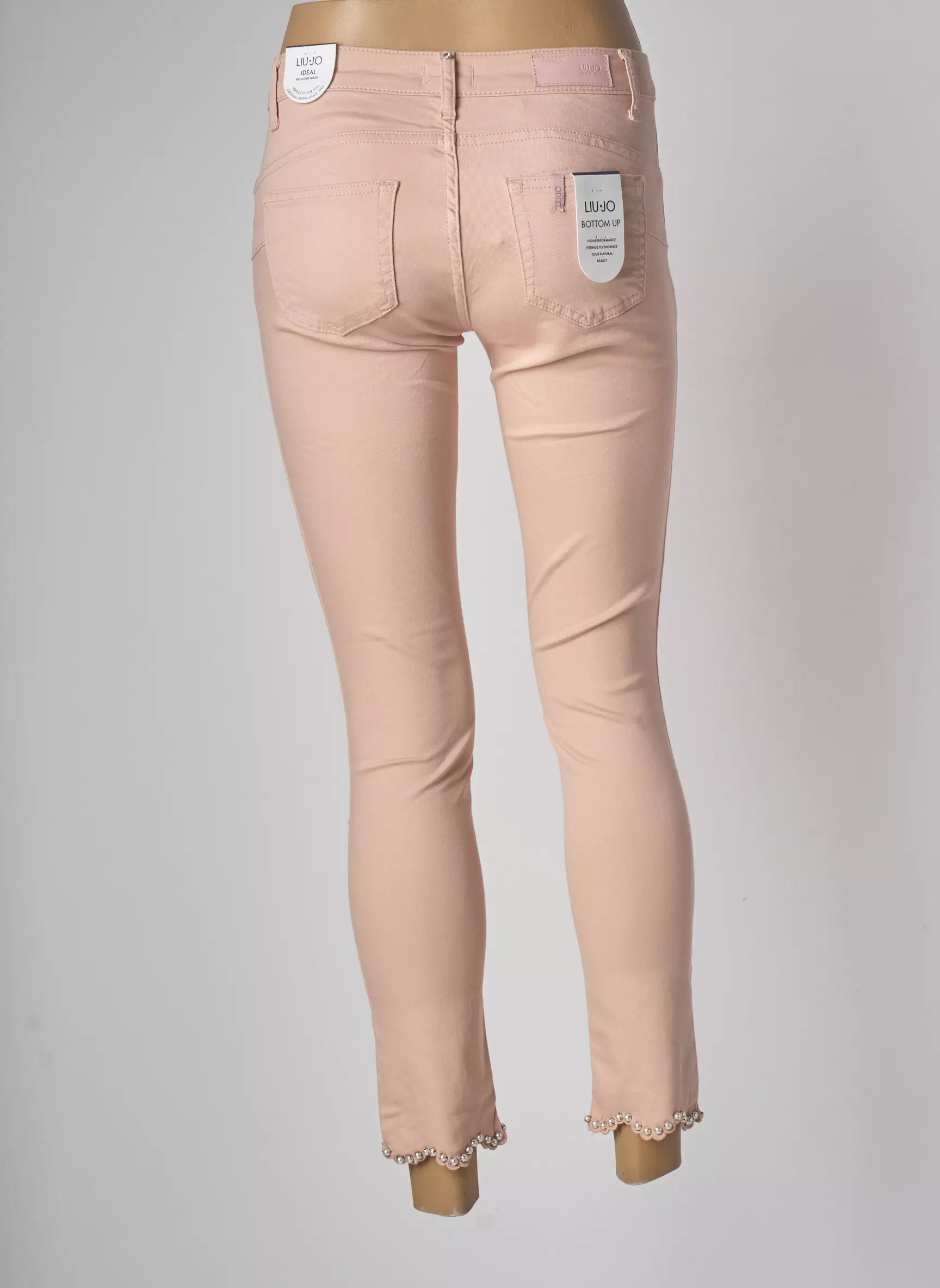 Liu Jo Pantalon7 8 Femme couleur rose