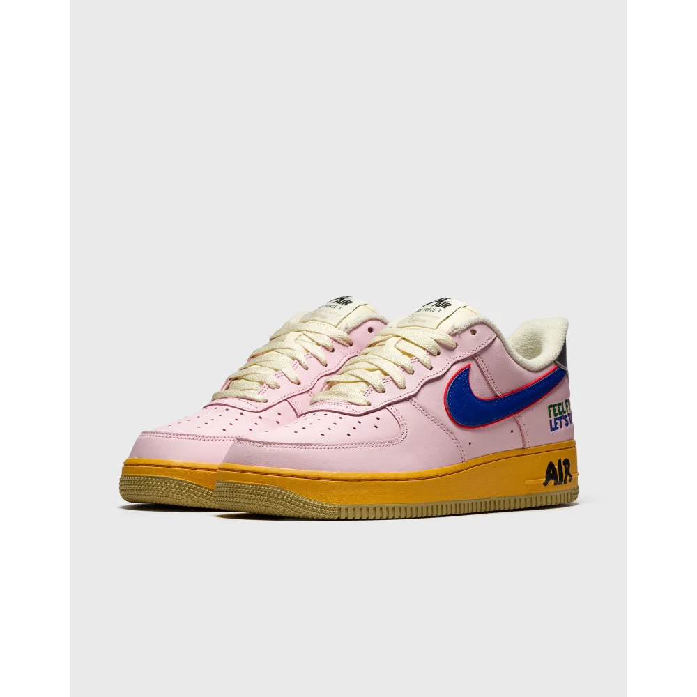 Nike Air Force 1 07 Feel Free Lets Talk DX2667-600 / pink