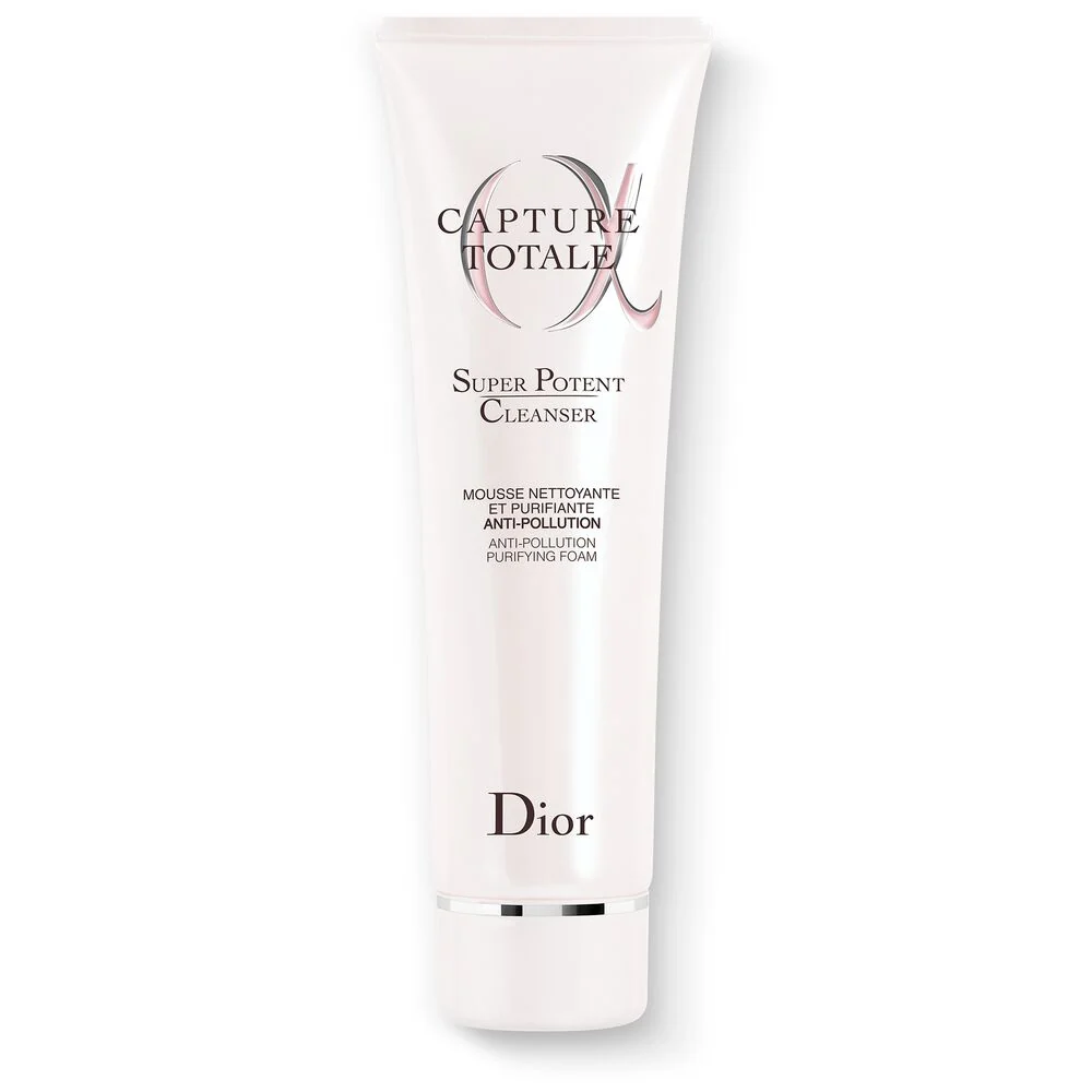 Limpiador facial superpotente Capture Totale - Gel limpiador facial, espuma limpiadora facial