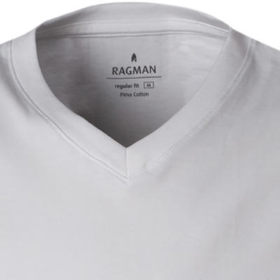 RAGMAN, T-Shirts, Baumwolle, weiß