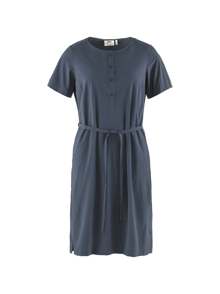 FJÄLLRÄVEN Övik Lite Dress in Rauchblau günstig kaufen S