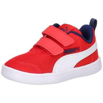 PUMA Courtflex v2 Mesh V Inf in rot