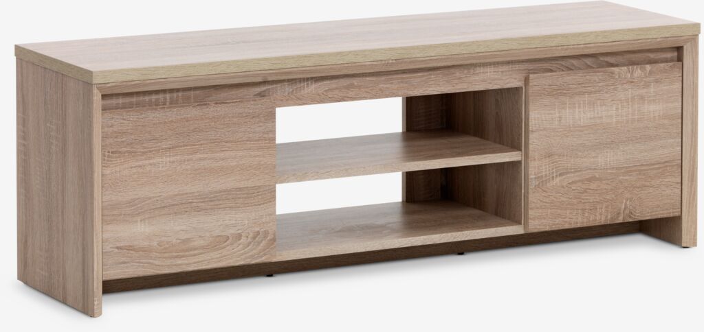 HASLUND HASLUND TV-benk, 2 dører, lys eik