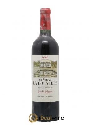 Château la Louvière  2005 - Lot de 1 Bouteille