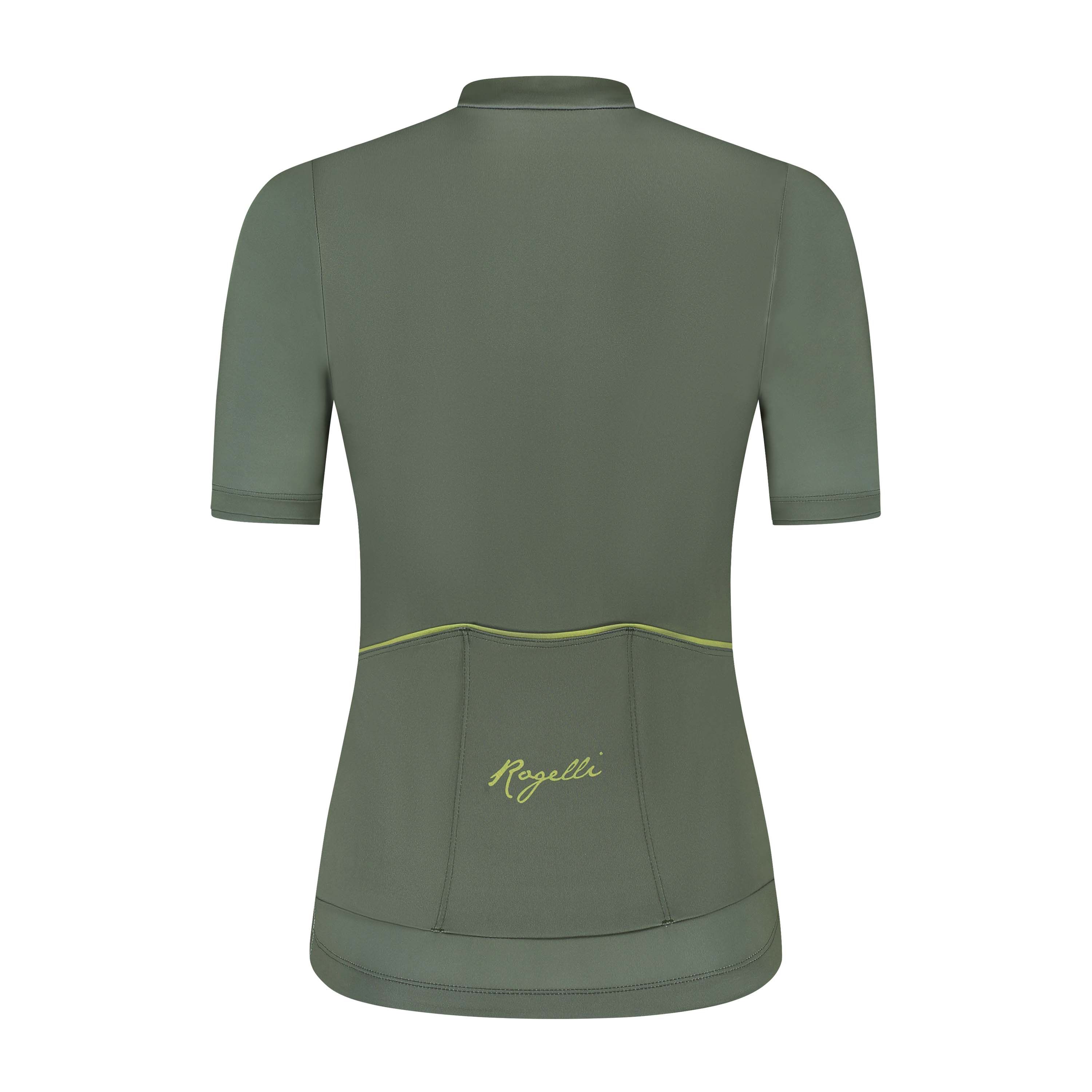 Rogelli Diaga Grün Damen Radtrikot Kurzarm