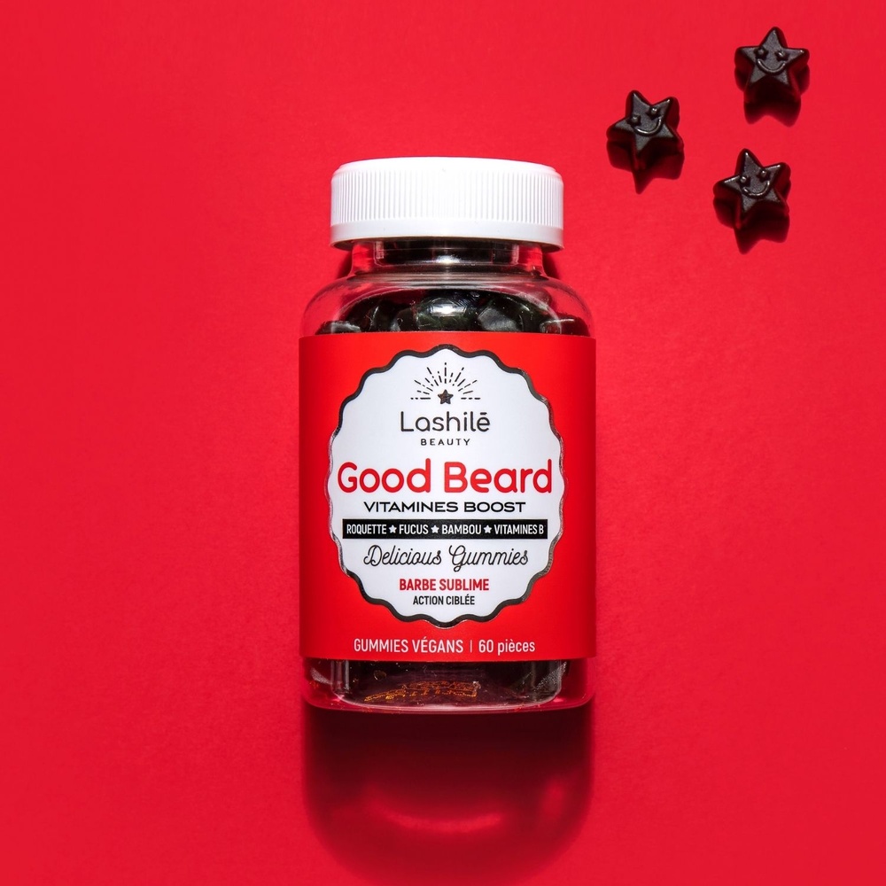 lashilé Good Beard Complément alimentaire Cheveux