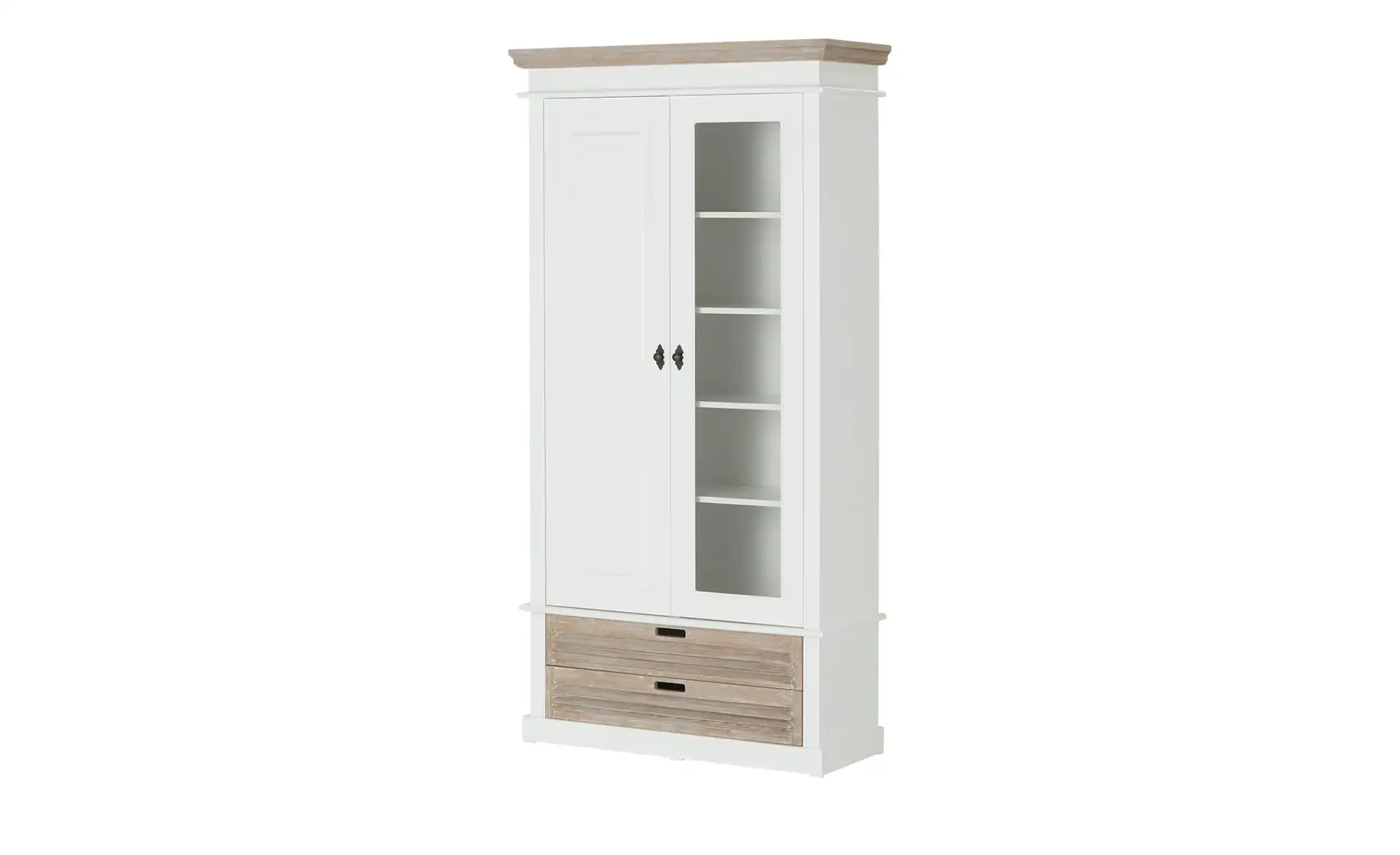 maison bleue Vitrine Cortina