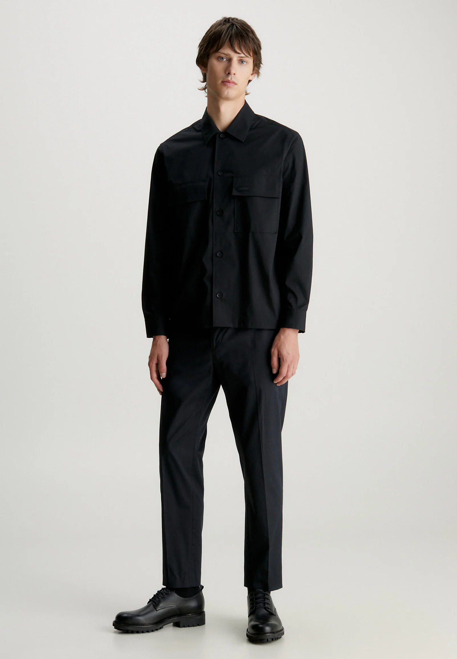 Calvin Klein POPELINA ELÁSTICA PARA INTERIOR - Chaqueta ligera