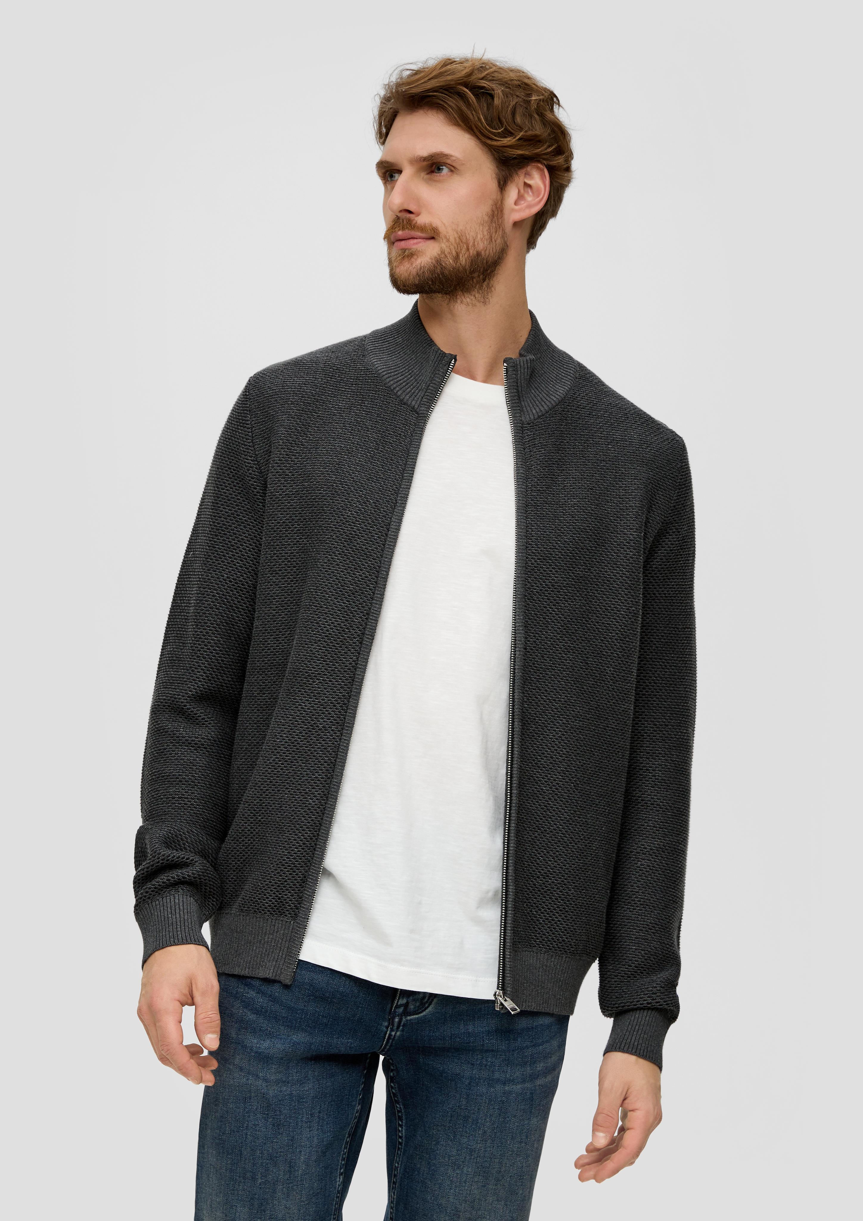 Strickjacke mit Musterstruktur  2137413-98W4