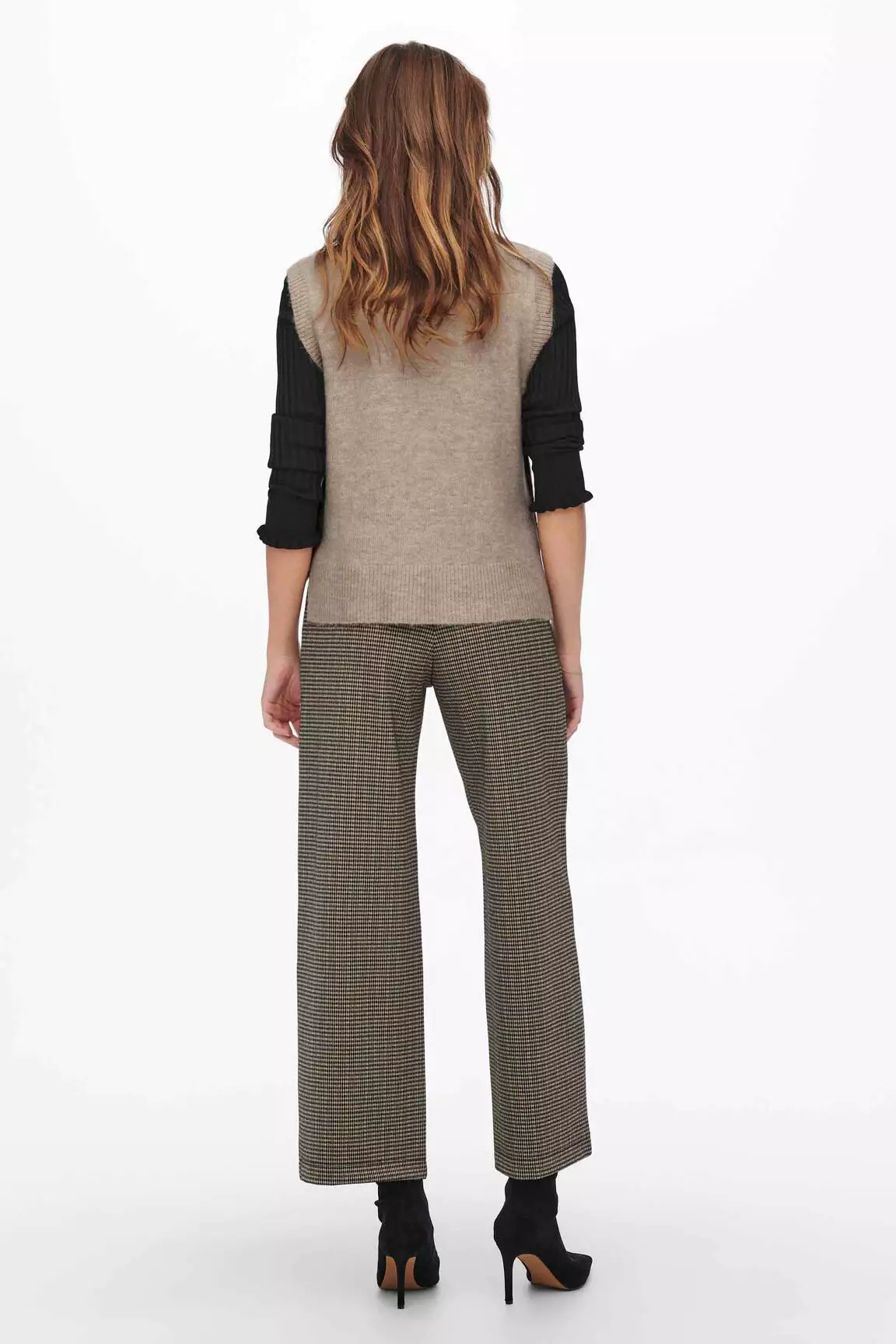 Only Grosse Maille Femme couleur beige