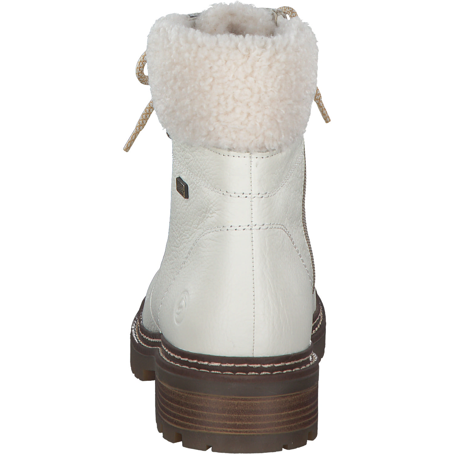 Remonte D0B74, Schnürstiefel, Damen, Weiß