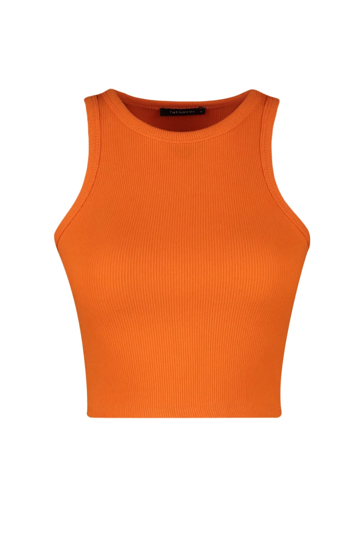 Trendyol Collection  Unterhemd - Orange - Slim Fit