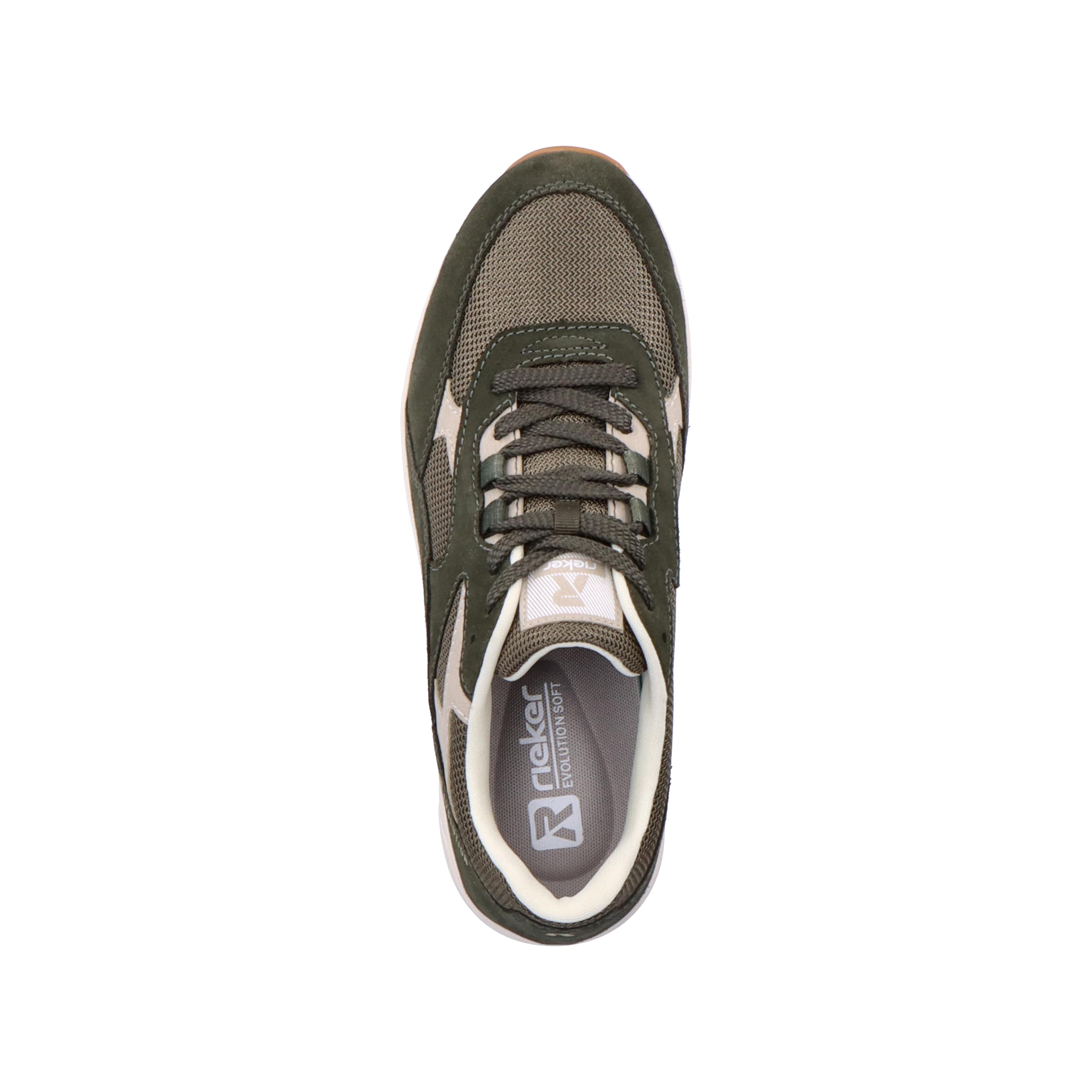 Rieker Herren Sneaker Low army green