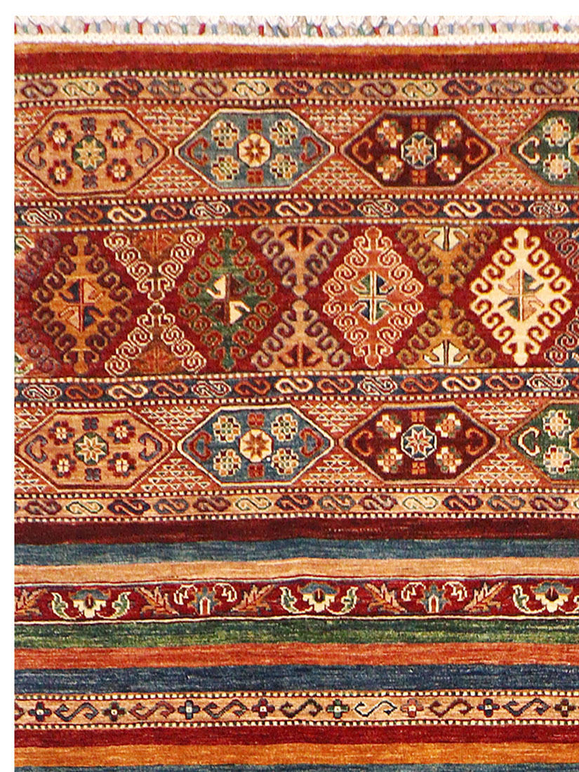 Chobi Schal ca. 216 x 299 cm, Unikat / Einzelstück