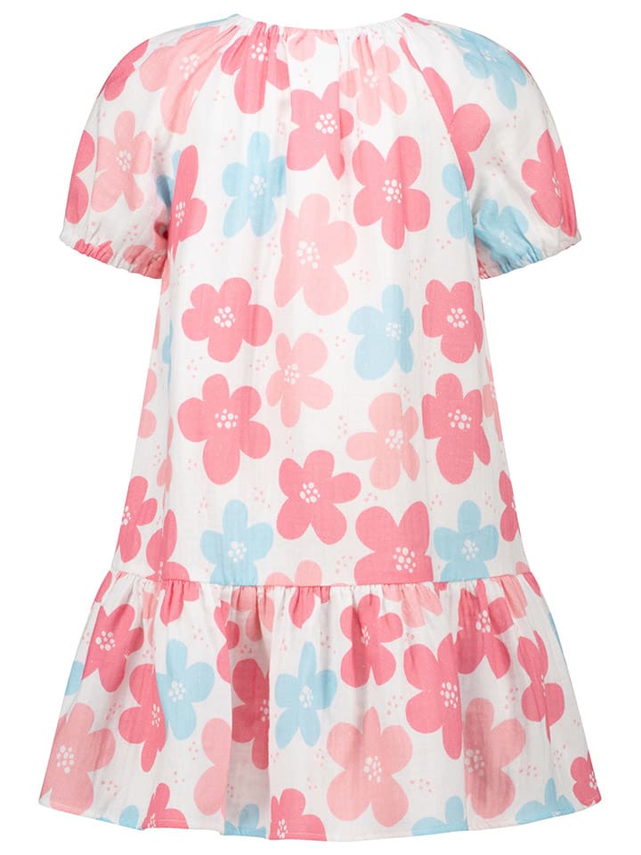 Salt and Pepper Kleid in Weiß/ Pink/ Hellblau günstig kaufen