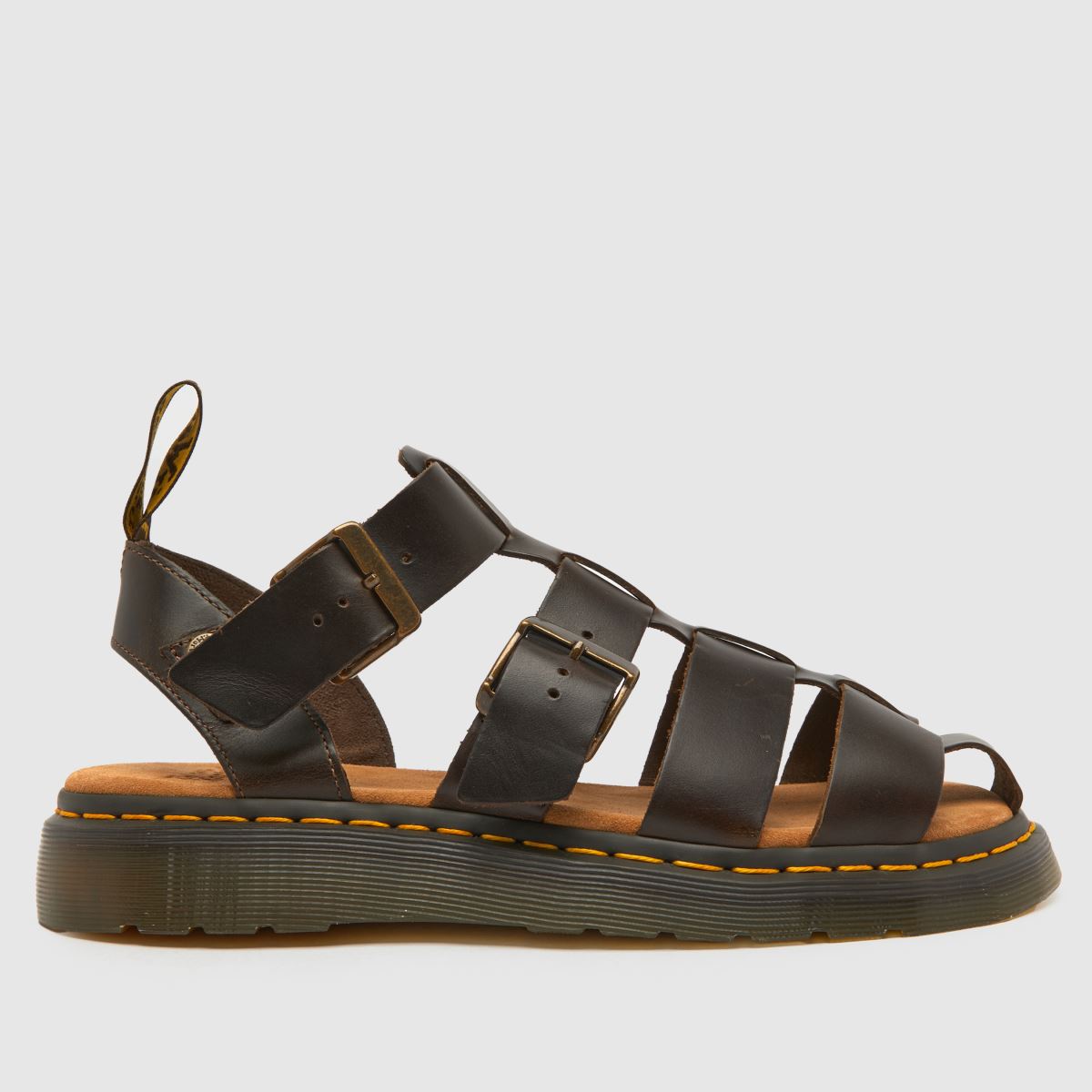 Dr Martens sandali Garin v temno rjavi barvi