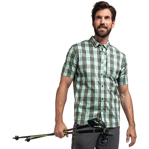 HERREN HEMD SHIRT BURGSPITZ SH M