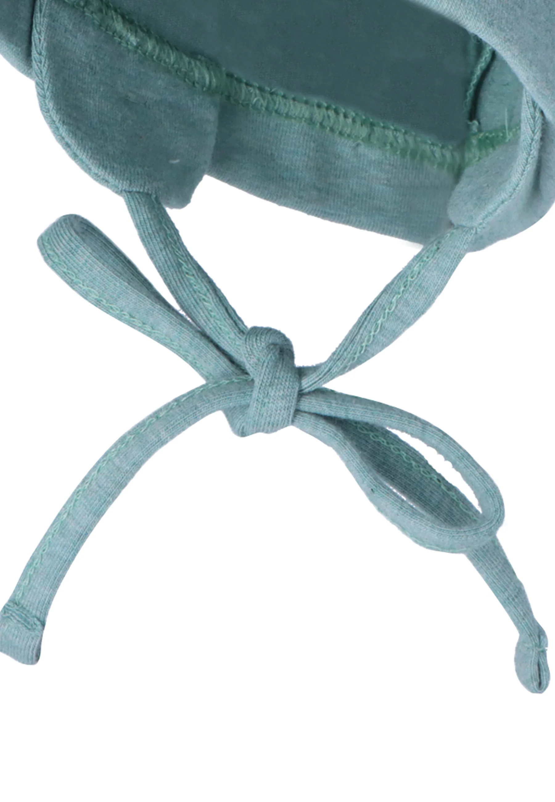 OCS Beanie aus Singlejersey Melange (Bio) Silber