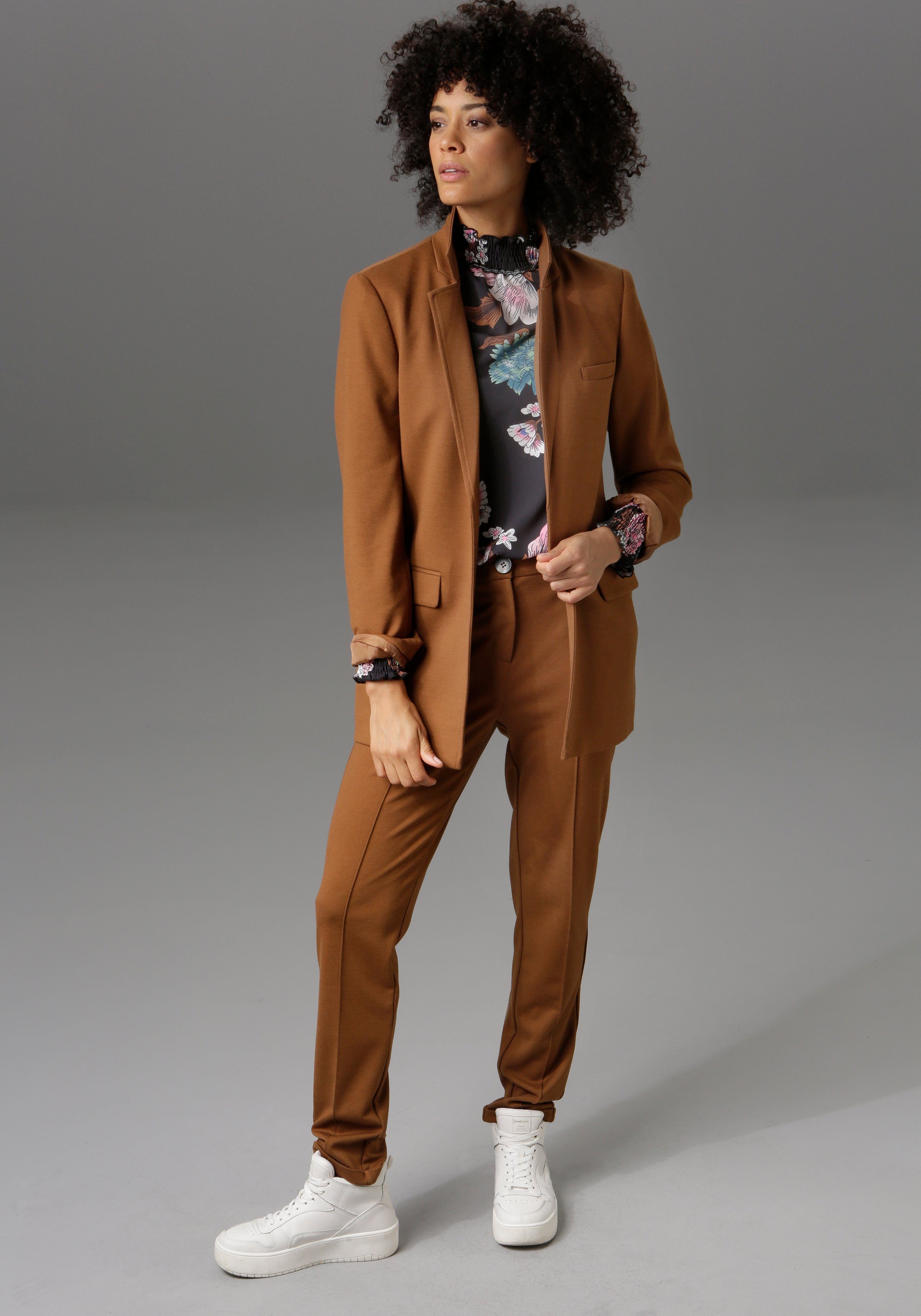 Aniston CASUAL Longblazer mit Reverskragen