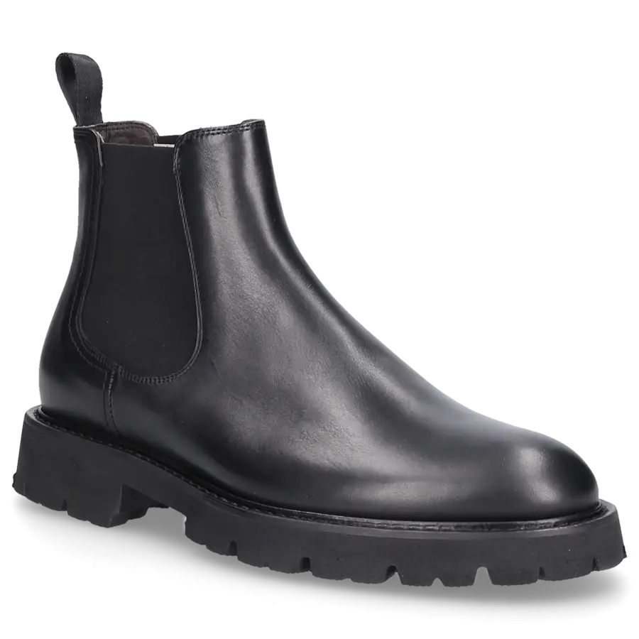 EN AVANT - Chelsea Boots 470-14 Kalbsleder - schwarz