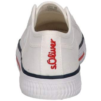 s.Oliver Slipper in weiß