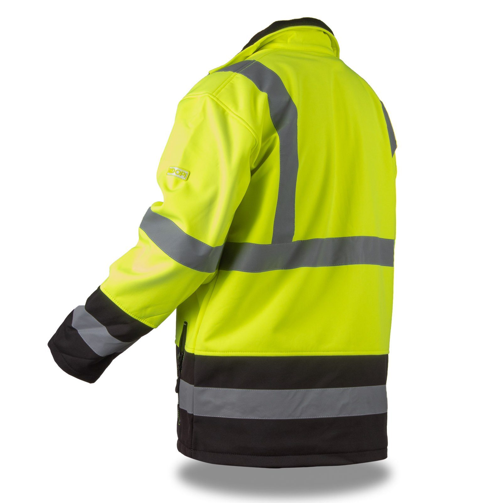 FSH Arbeitsjacke Rodopi reflektierende Softshell Warnschutzjacke in gelb-oder orange