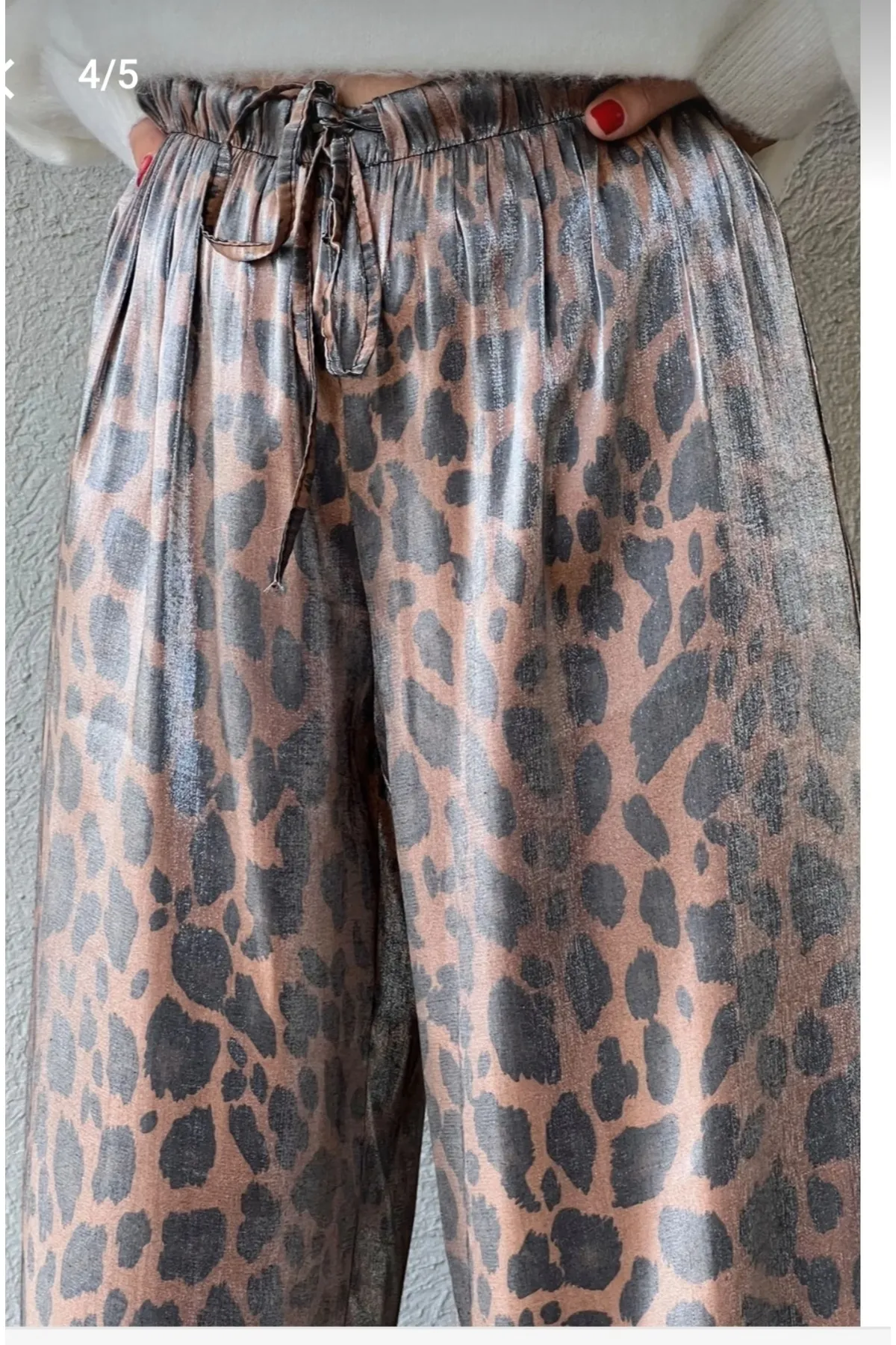 Funda Özbek  Hose - Braun - Loose