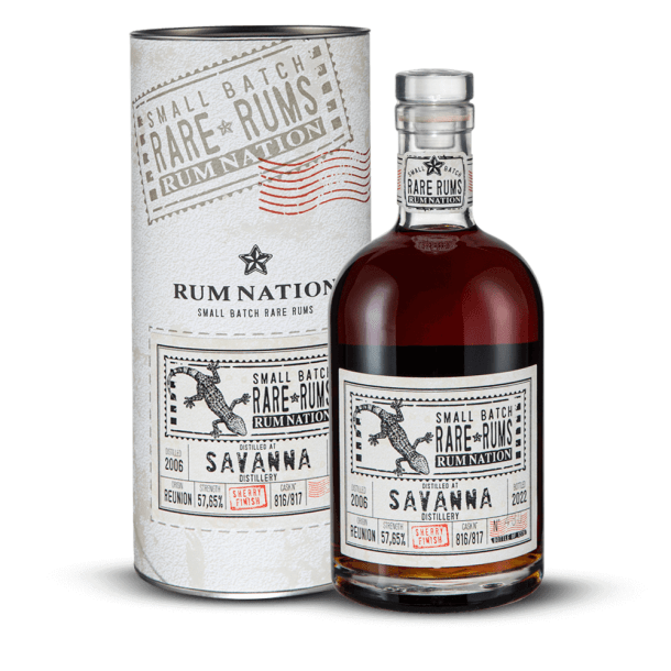 Rum Nation 2006 Savanna Traditionnel Sherry Finish 57,65%