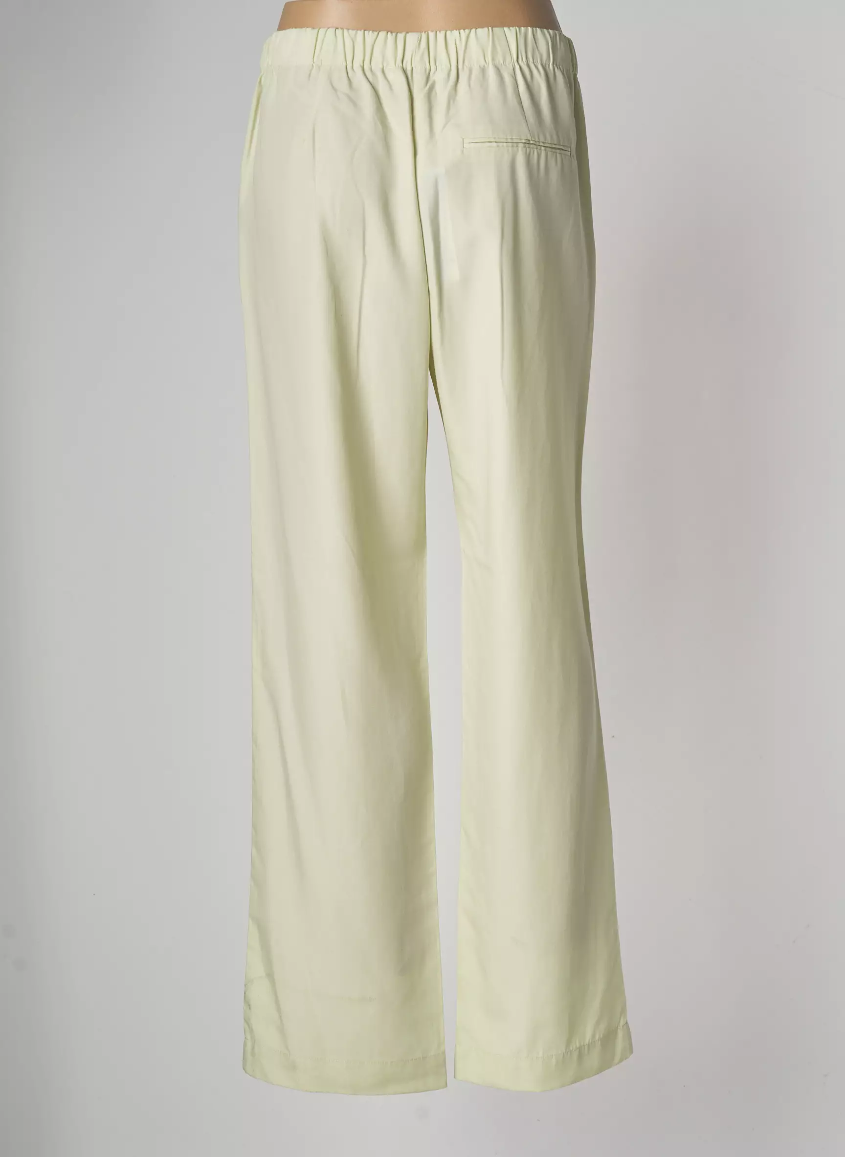Samsoe Samsoe Pantalons Larges Femme couleur vert