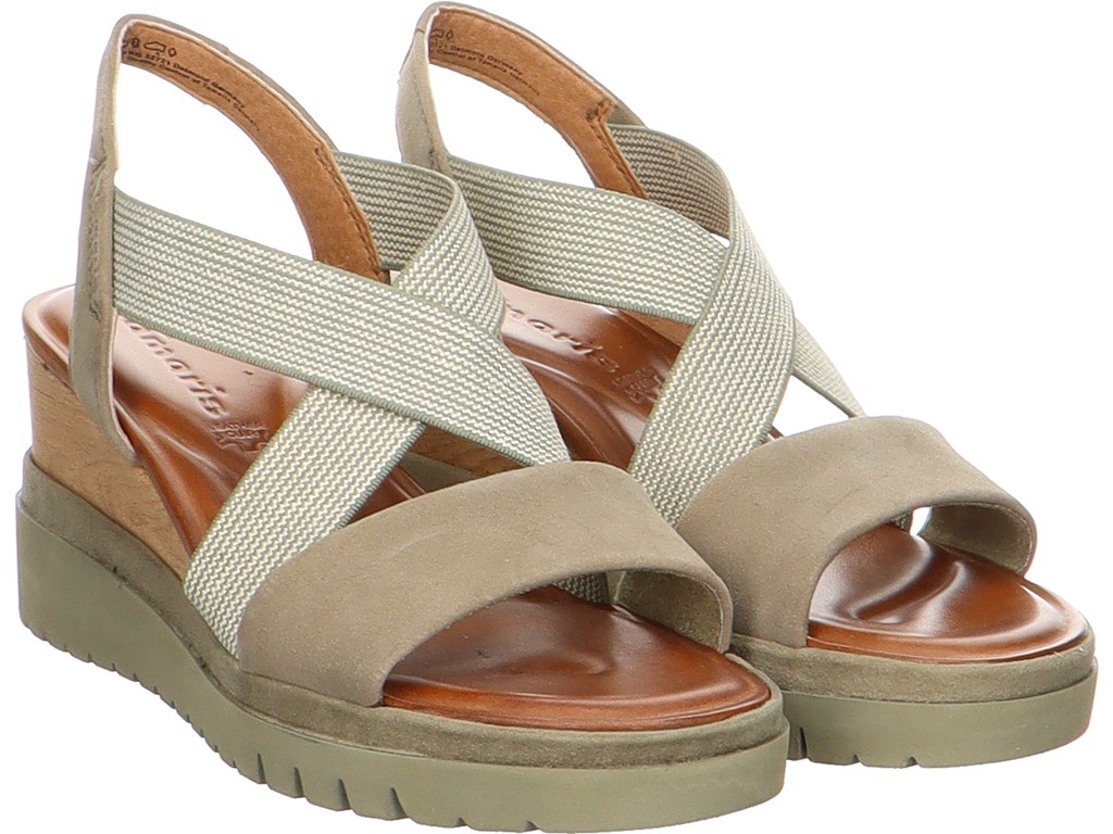 TAMARIS Klassische Sandalen khaki Woms Sandals