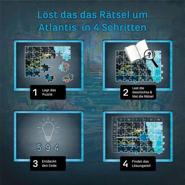 EXIT - Puzzle: Der Schlüssel von Atlantis